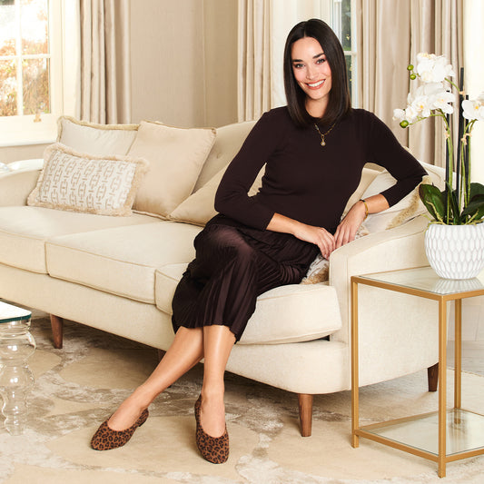 Luna: Luxe Leopard Suede Shoes Sole Bliss