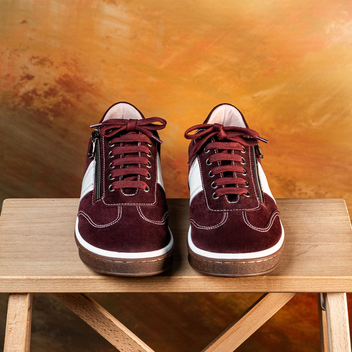 Metro: Bordeau Suede Shoes Sole Bliss