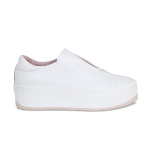 Drama: White Leather Shoes Sole Bliss