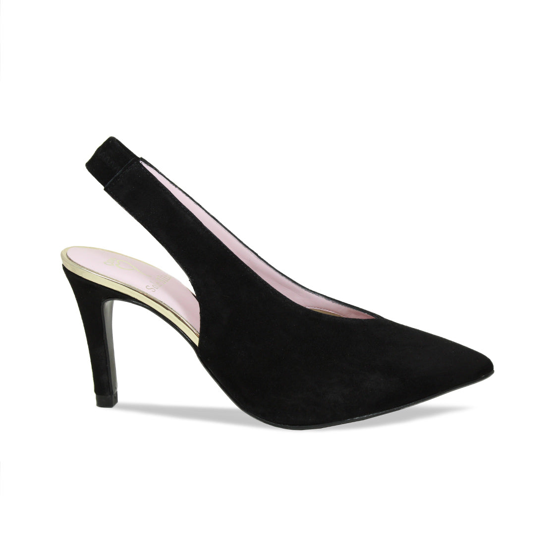 Moda Spana Black Zipper High Heels Size 9 Med. - Stretchy Comfortable -  Perfect! | eBay