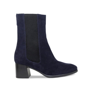 Fern: Navy Suede Boots Sole Bliss