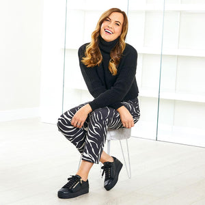 Harley: Black Leather & Suede Shoes Sole Bliss