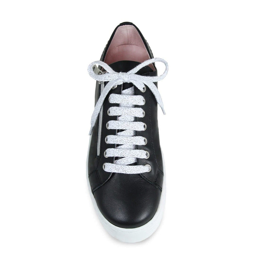Hero: Black Leather Shoes Sole Bliss