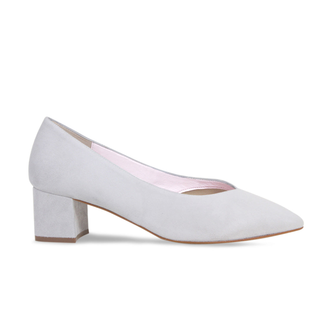 Grey block heel shoes uk Clearance