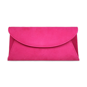 Jenna: Fuchsia Suede Bags Sole Bliss