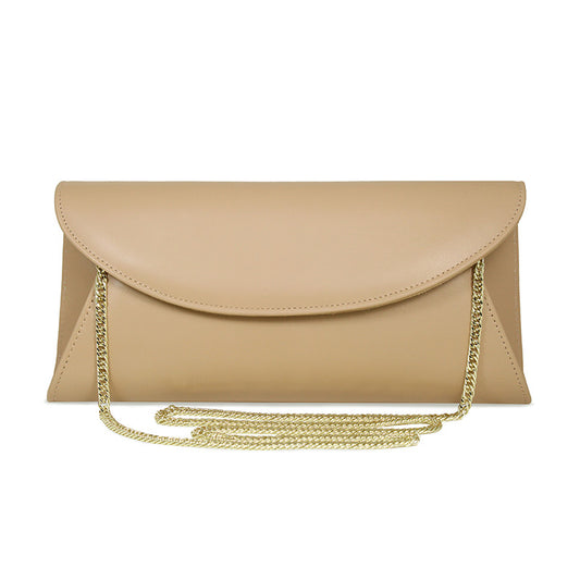 Jenna: Nude Leather Bags Sole Bliss