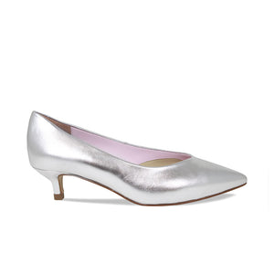 Kitty: Silver Leather Shoes Sole Bliss