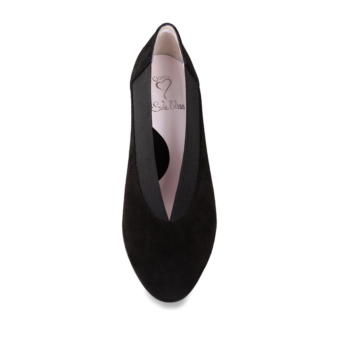 Mercy: Black Suede Shoes Sole Bliss