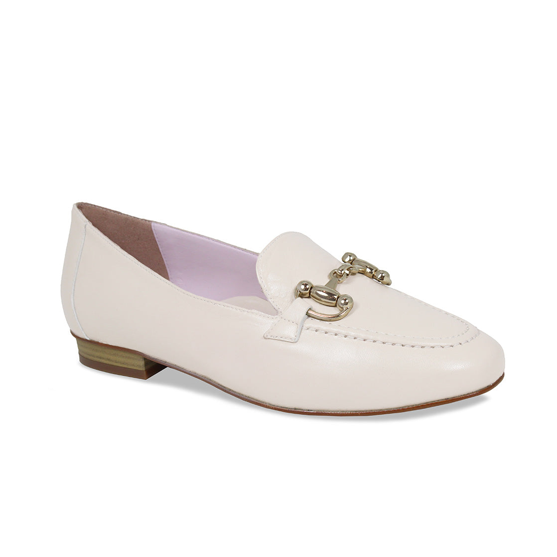 Trinity: Cream Leather - Best Loafers for Bunions | Sole Bliss